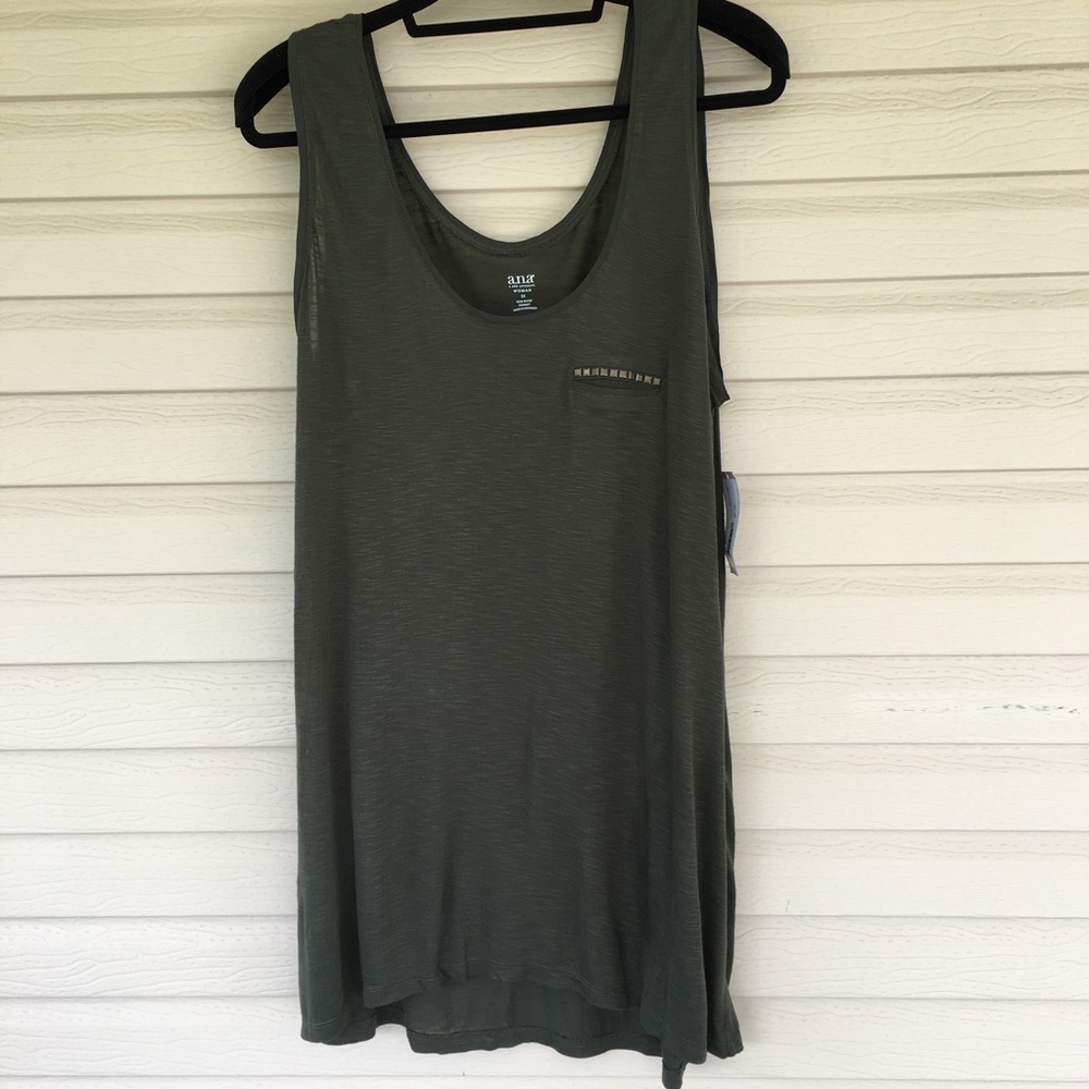 a.n.a Tunic Tank Top